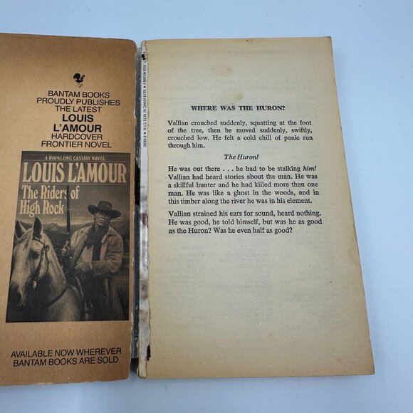 The Quick And The Dead By Louis LAmour 1979 Paperback Revised Edition Bantam - Picture 3 of 4